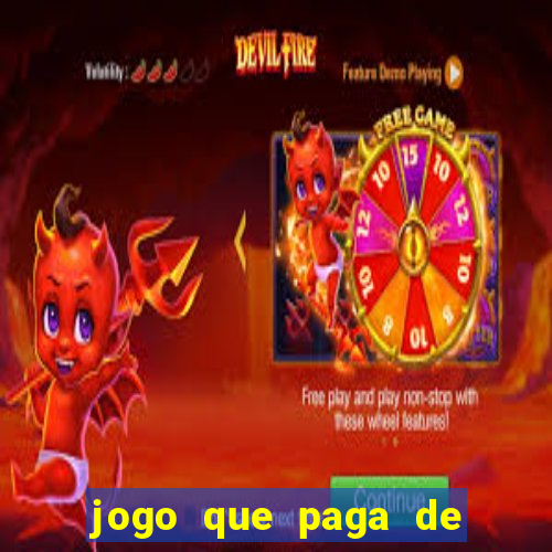 jogo que paga de verdade no pix